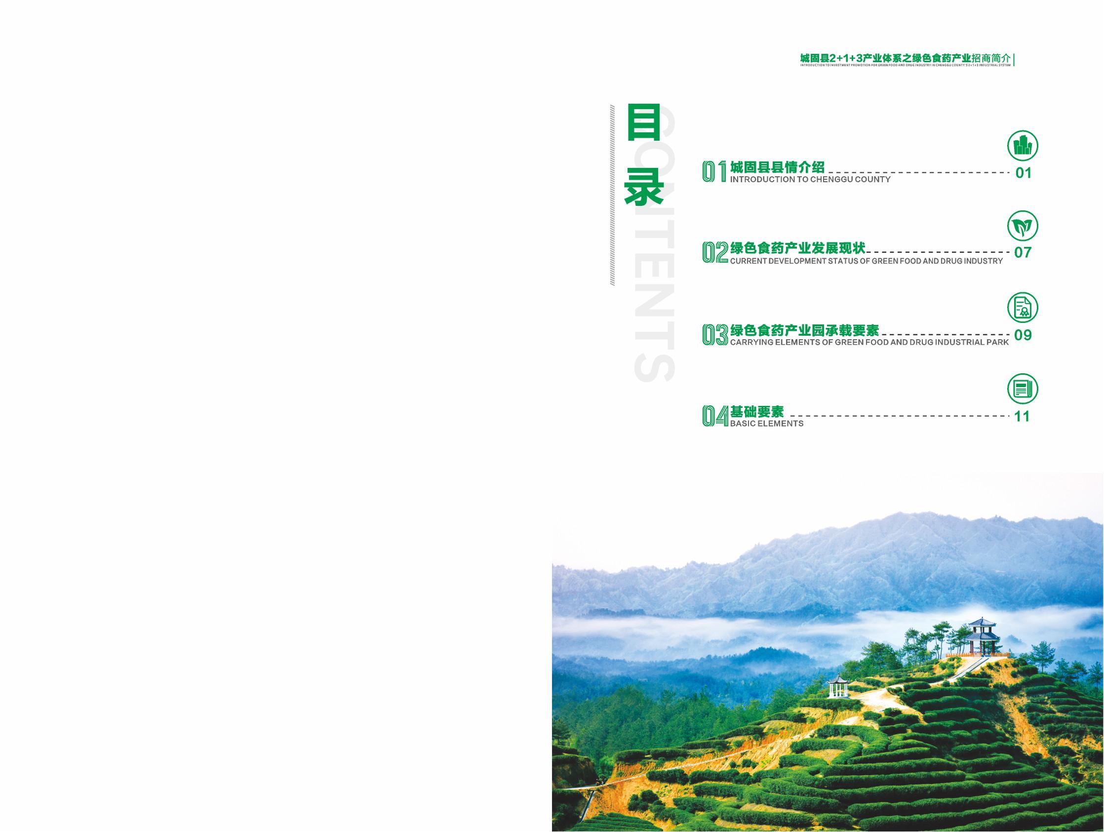 城固县招商项目册