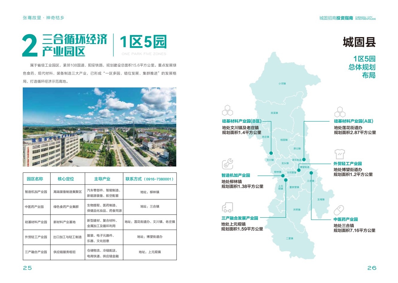 城固县招商项目册